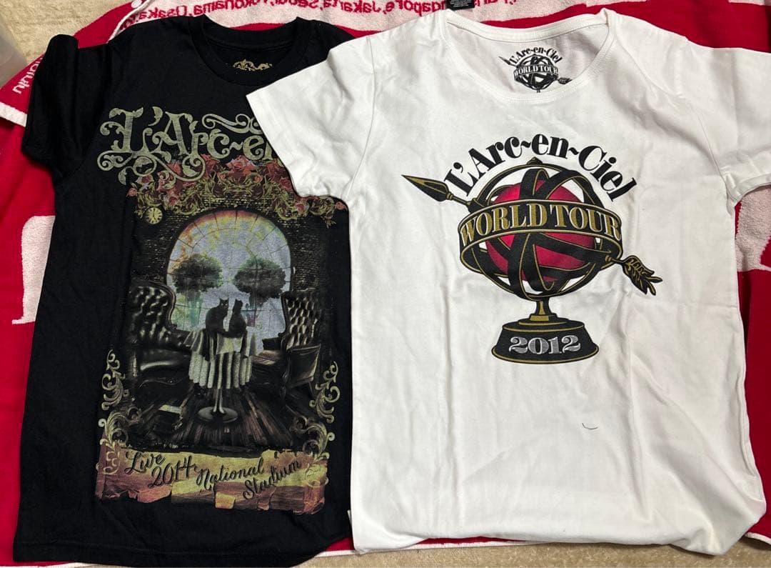 L'Arc〜en〜Ciel ライブグッズ　7点纏め売り　更に値下げ