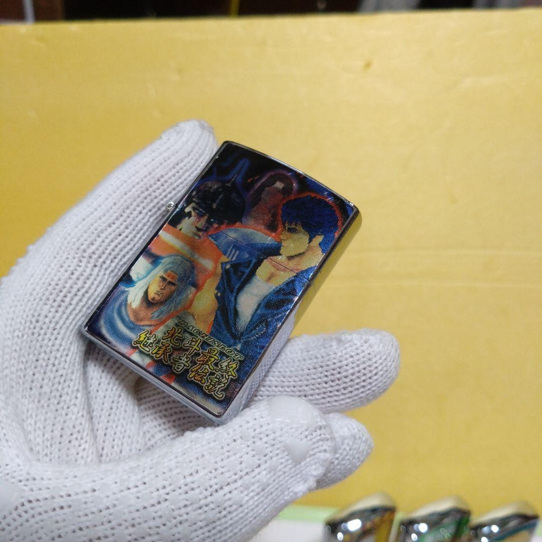 ワンピース WANTED/スライム/北斗の拳/リオ?他　ライター 6個セット