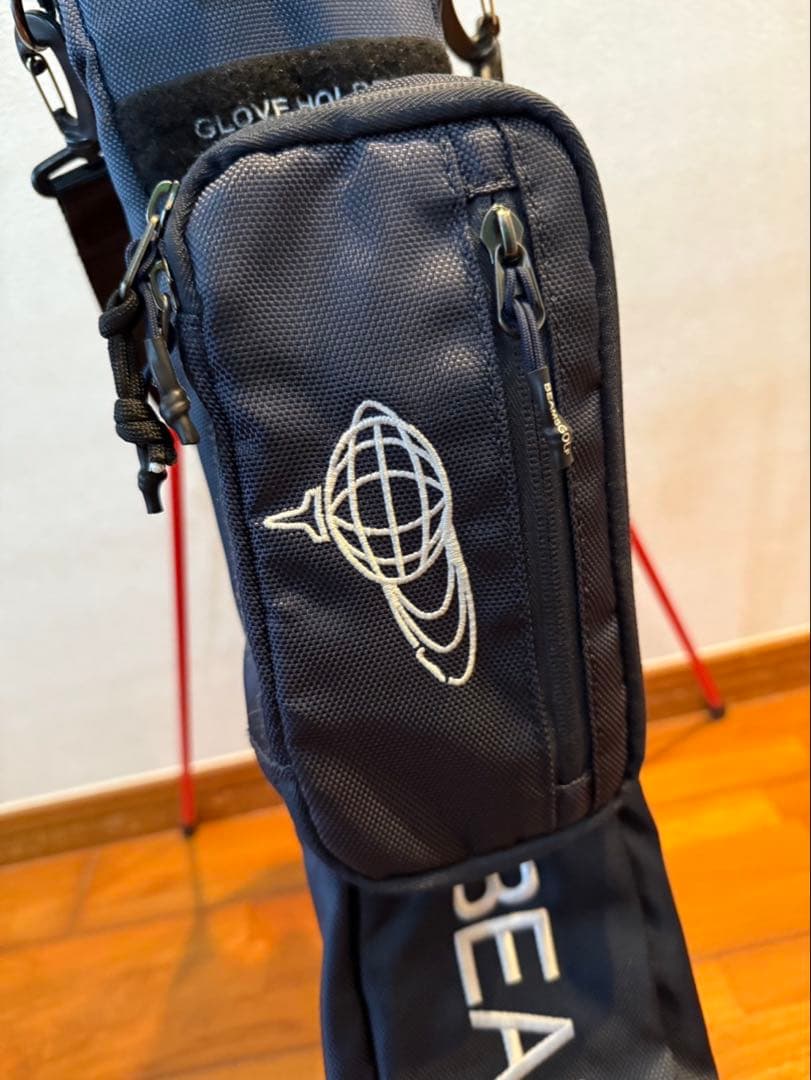BEAMS GOLF スタンドバッグ ネイビー セルフスタンド