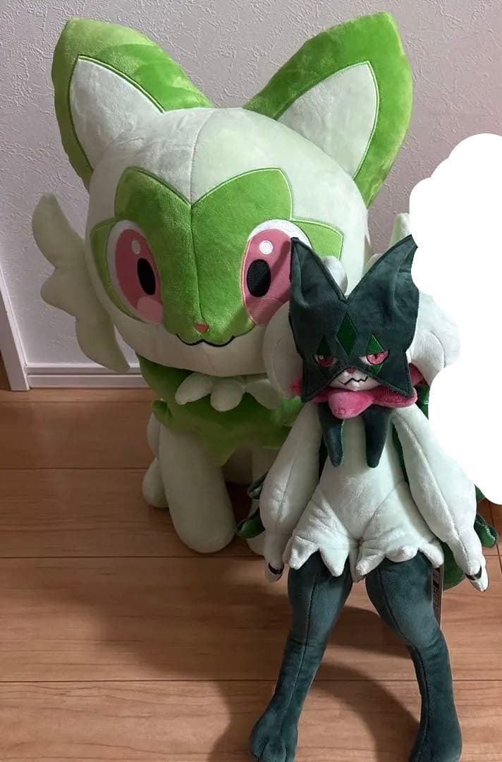 ポケモン　ぬいぐるみ　ホゲータ　ニャオハ　マスカーニャ