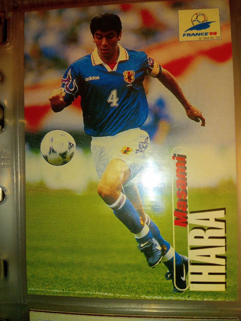 W杯時の、カズさん、井原さん、です!