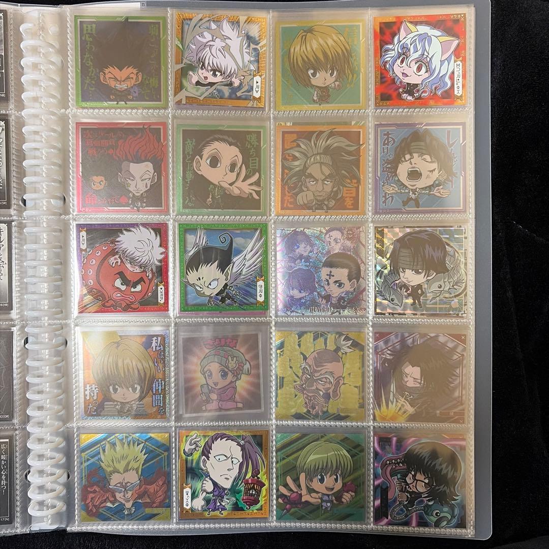 スリーブ入りHUNTER × HUNTERウエハースシールセット120枚