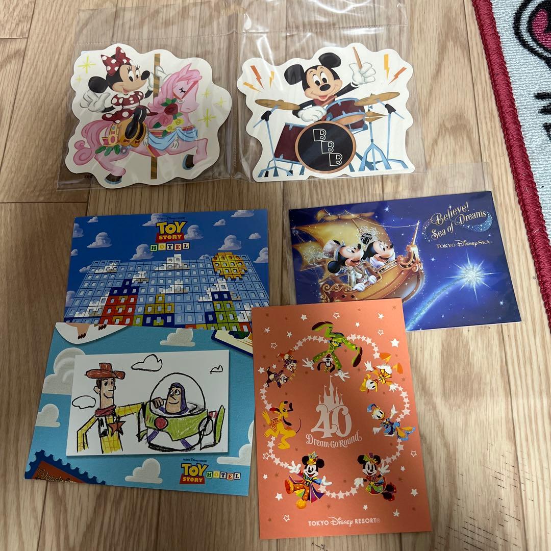 大量！東京ディズニーリゾートポストカード160枚以上まとめ売り
