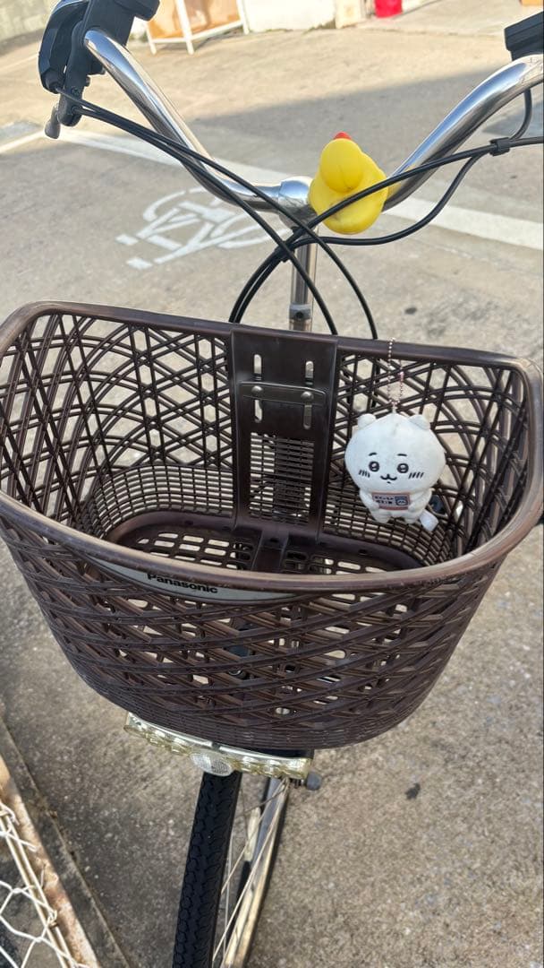 パナソニック　電動自転車ビビdx 茶色　充電器付き　兵庫県西宮市