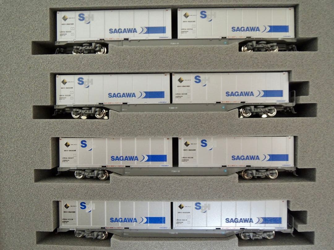 KATO JR貨物 M250系 スーパーレールカーゴ U50Aコンテナ16両