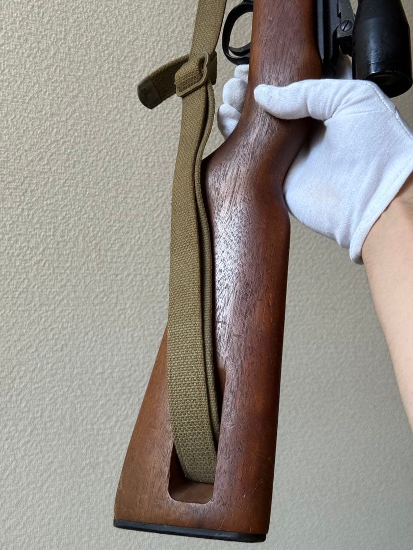 スコープ付き MGC M1カービン リアルウッド スリング オイラー モデルガン