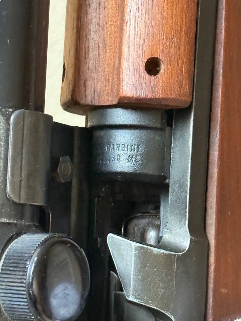 スコープ付き MGC M1カービン リアルウッド スリング オイラー モデルガン