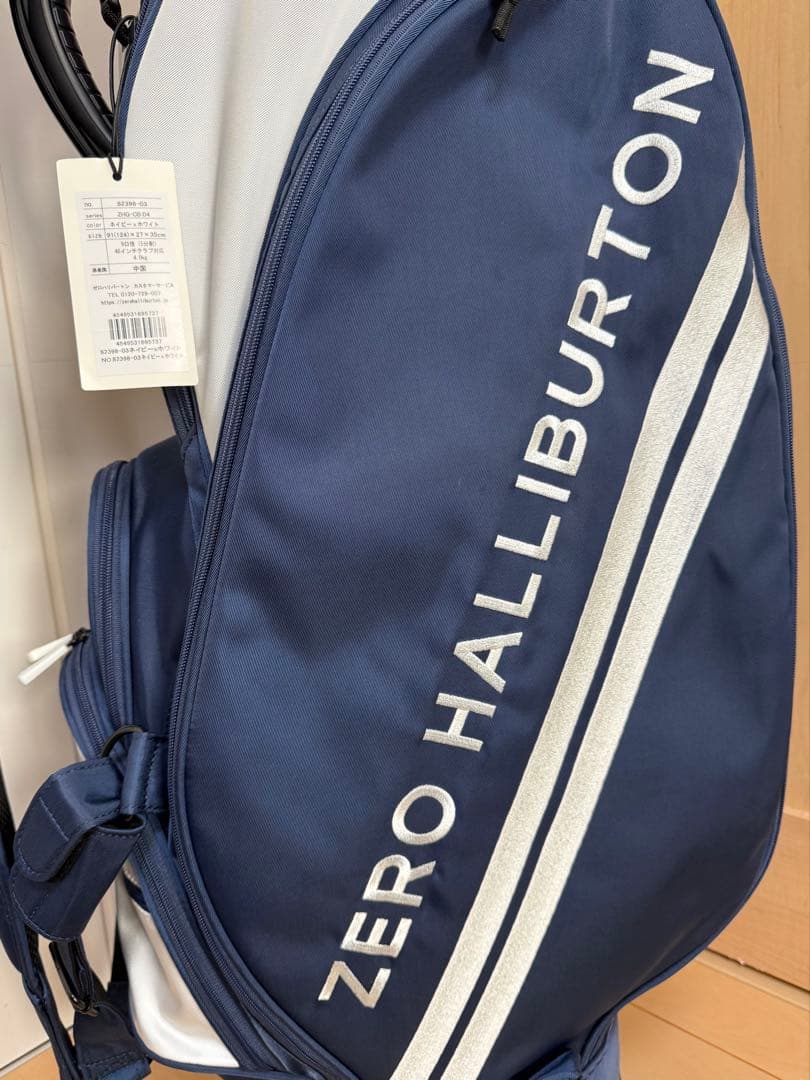 超美品★ゼロハリバートン★キャディバッグ★ゴルフバッグ★ゴルフ★タグ付き★レア