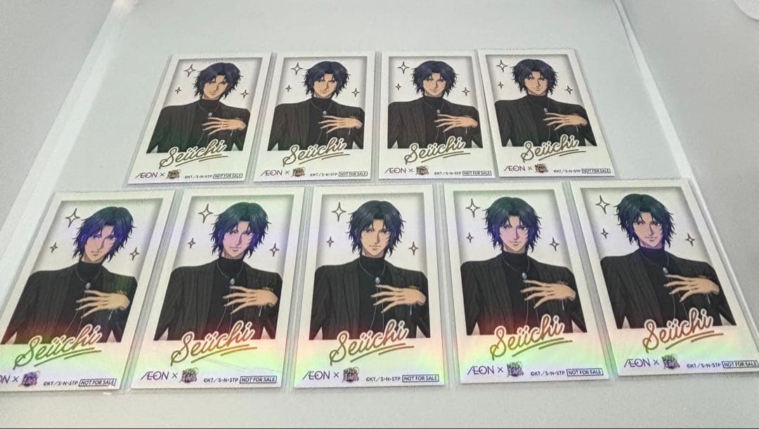 新テニスの王子様　イオン チェキ風カード　幸村精市 9枚