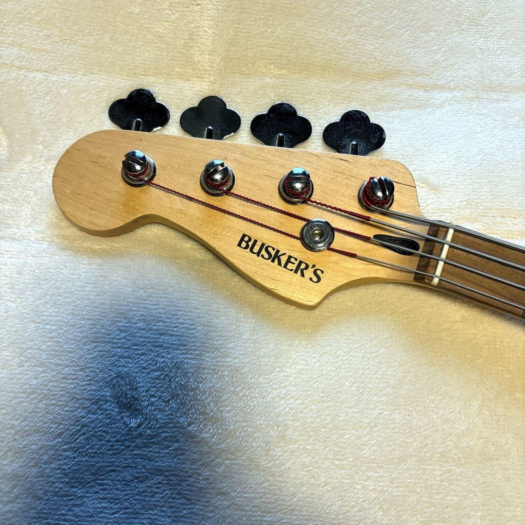 BUSKERS エレキベース　BJB-1R-LH　レフティ