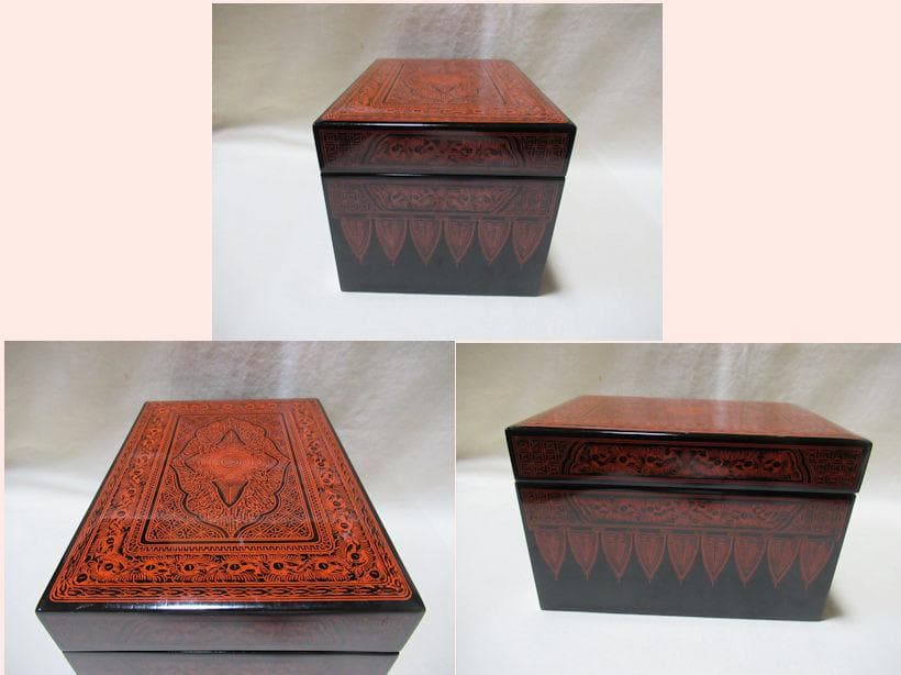 こころがけ様用　茶道具　きんま塗　茶箱　道具皆揃い