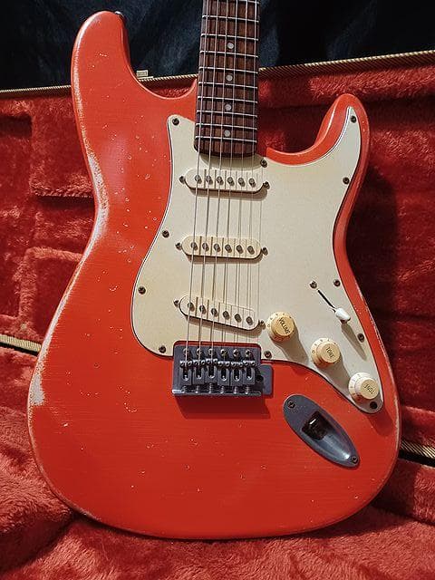 ★Journeyman Relic FiestaRed Stratocaster