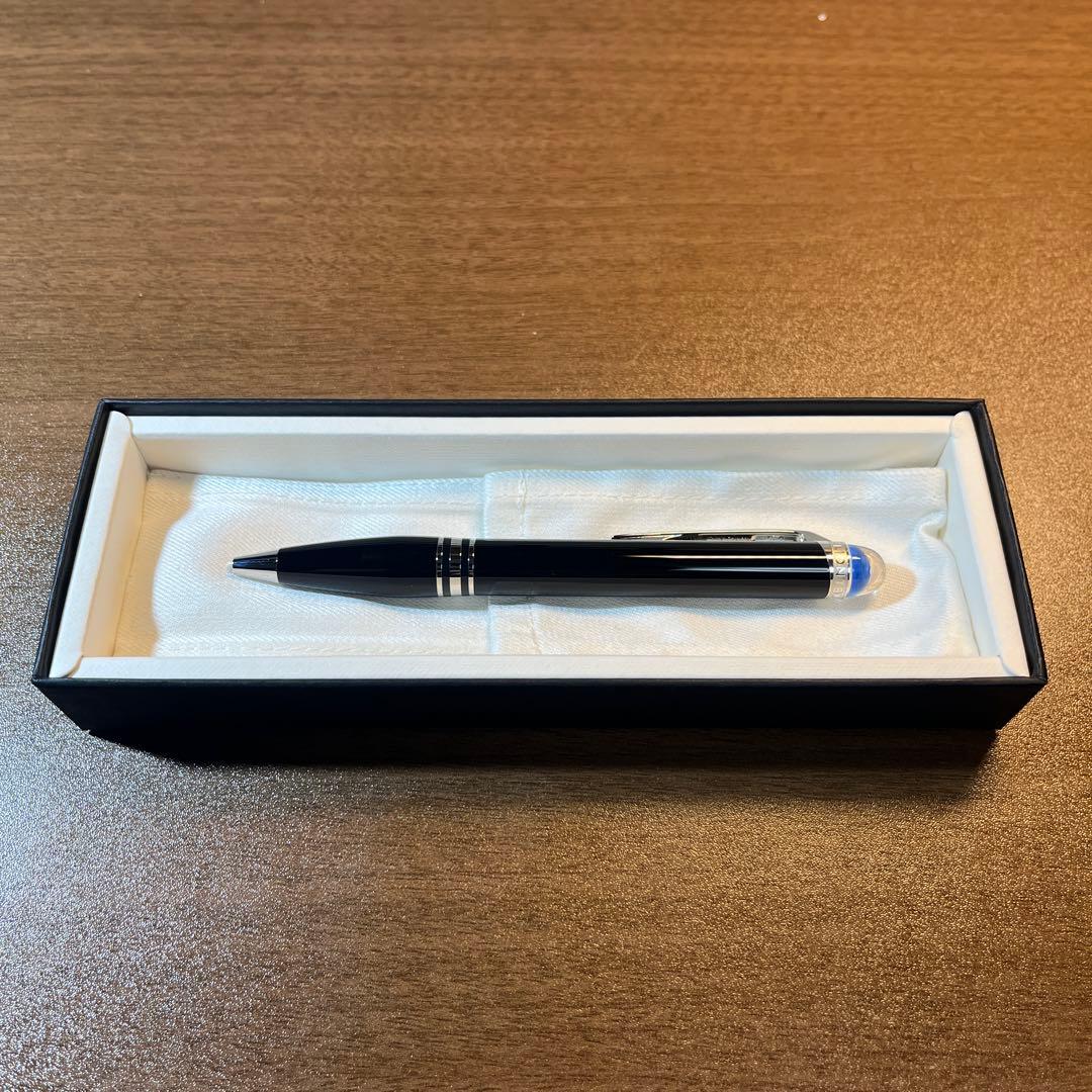 MONTBLANC 黒 ボールペン& Bのリフィル2本