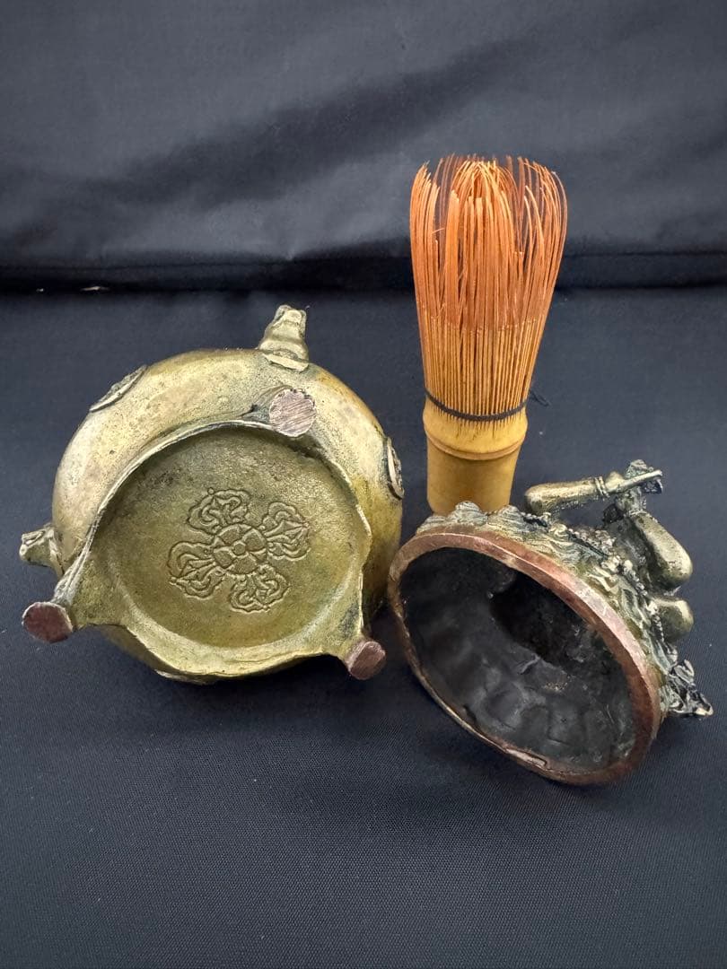 香炉 チベット仏 持金剛 彫刻 置物 開運 風水 骨董 インテリア　アンティーク