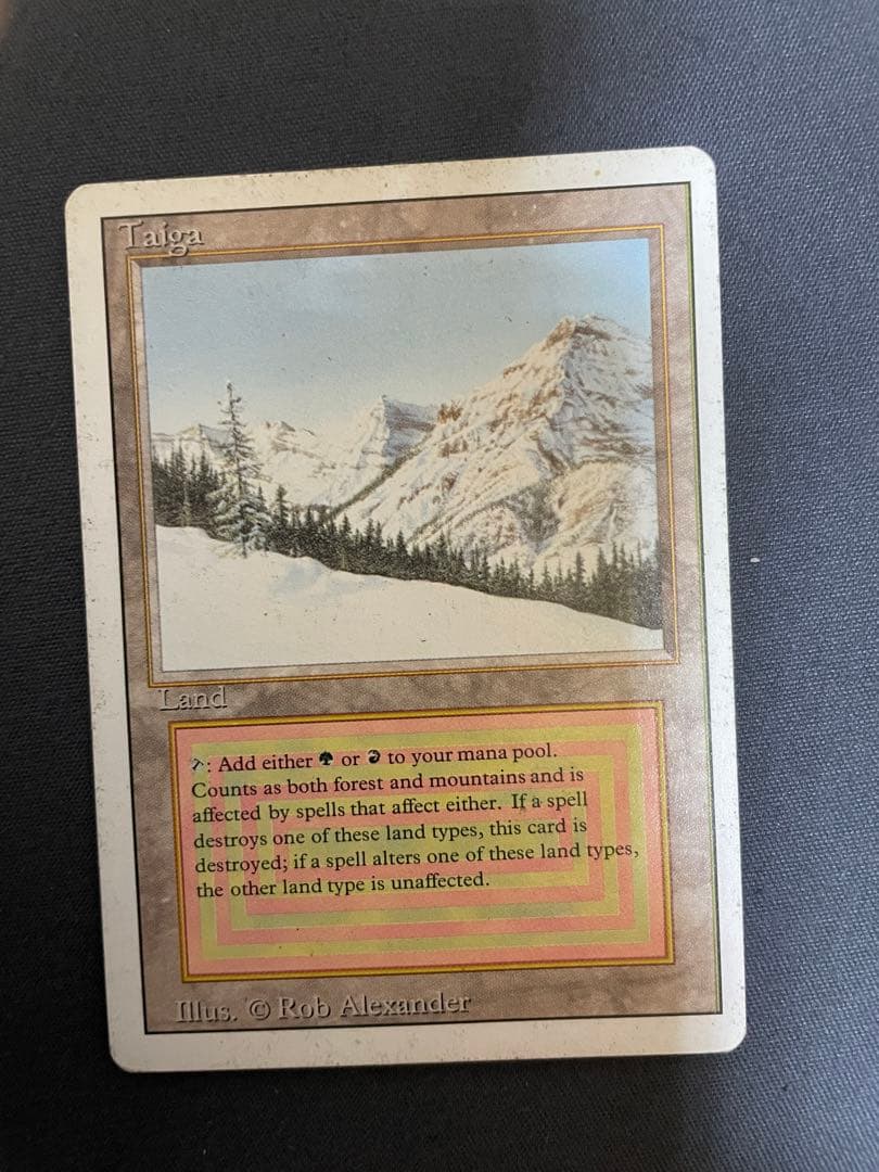 mtg Isola Tropicale 2　Taiga 1　繰り返す悪夢 1