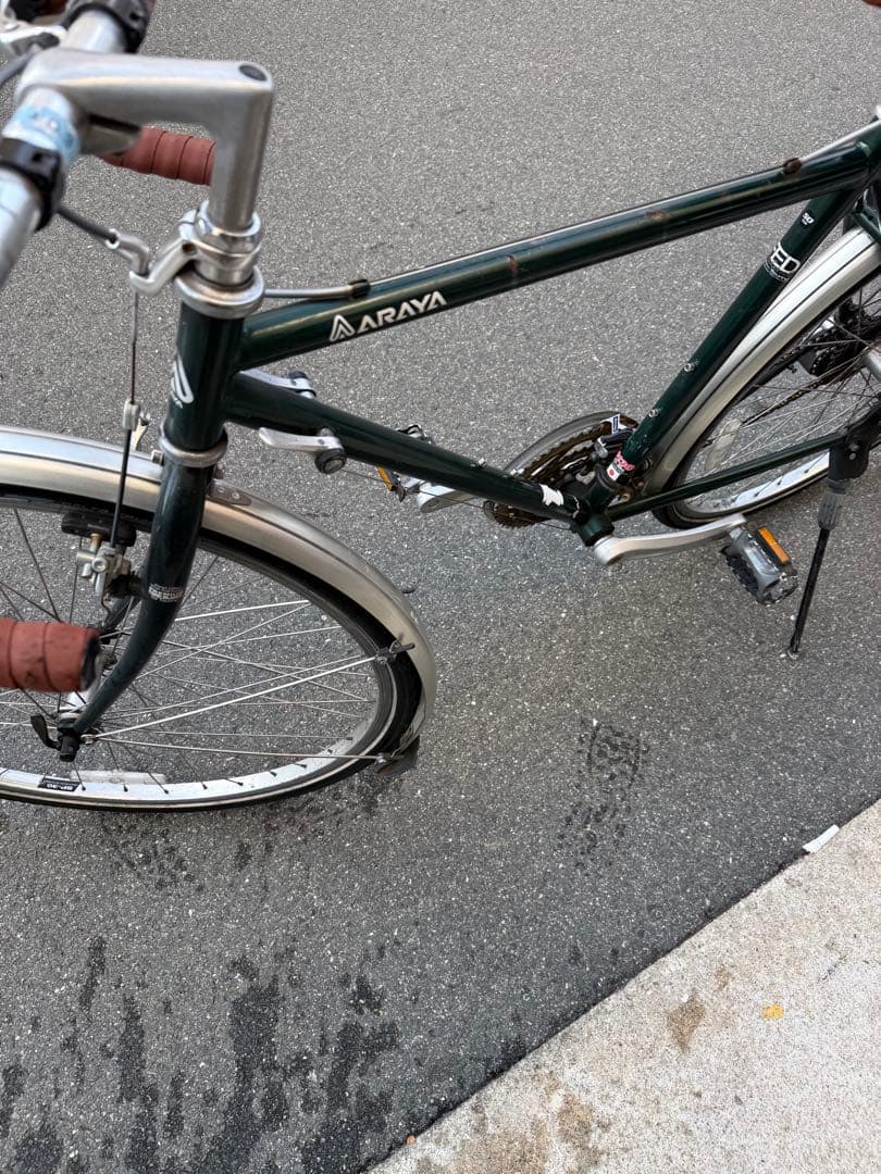 179 自転車 大阪市 【引取り限定】 26インチ 変速付き ロードバイク