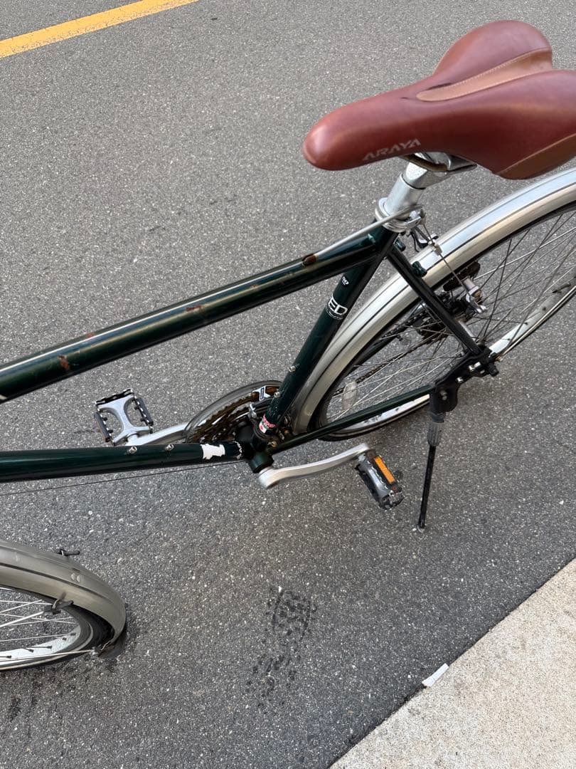 179 自転車 大阪市 【引取り限定】 26インチ 変速付き ロードバイク