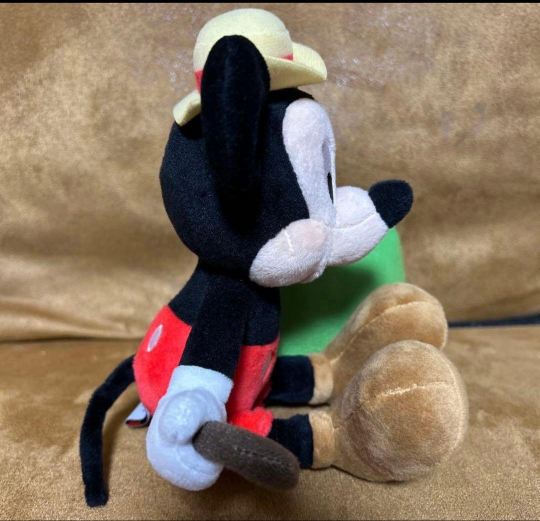 ミッキーマウス　ぬいぐるみ 90周年　ミッキーの汽車旅行　ディズニーストア