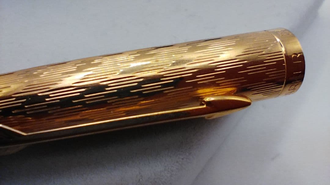 ★パーカー　PARKER 　万年筆　　１４K　ゴールド　ヴィンテージ