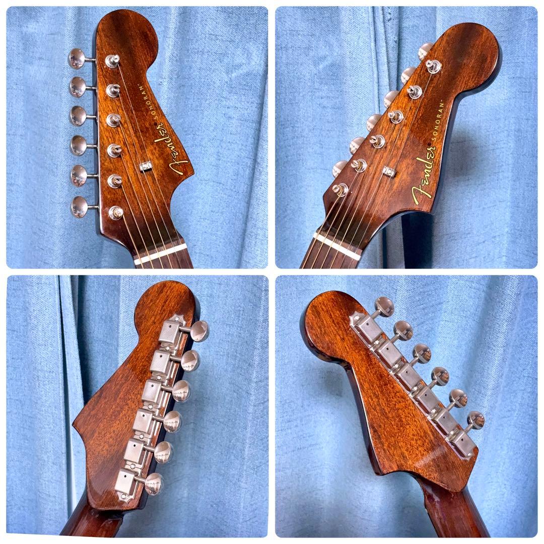 【牛骨】Fender★SONORAN！アコギ！【弾き易く調整☆新品の弦】
