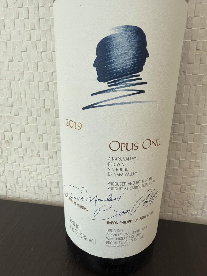 新品未開栓 OPUS ONE オーパスワン 2019 750ml 13.5％