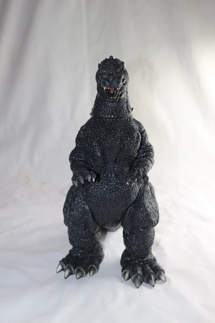 当時物 特大 ゴジラ 1991 ソフビ 全長約54cm 高さ約36cm バンダイ