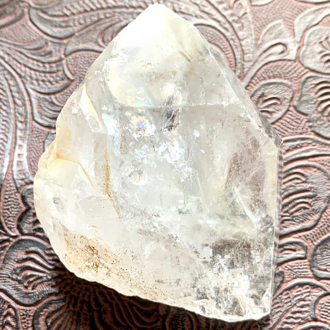 シン・ザギマウンテンクォーツ67/シングルポイント/透明感/虹入り