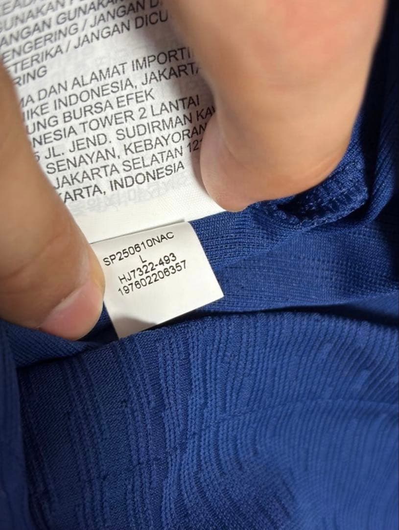 PSG 24/25 4th 長袖　オーセンティック　L