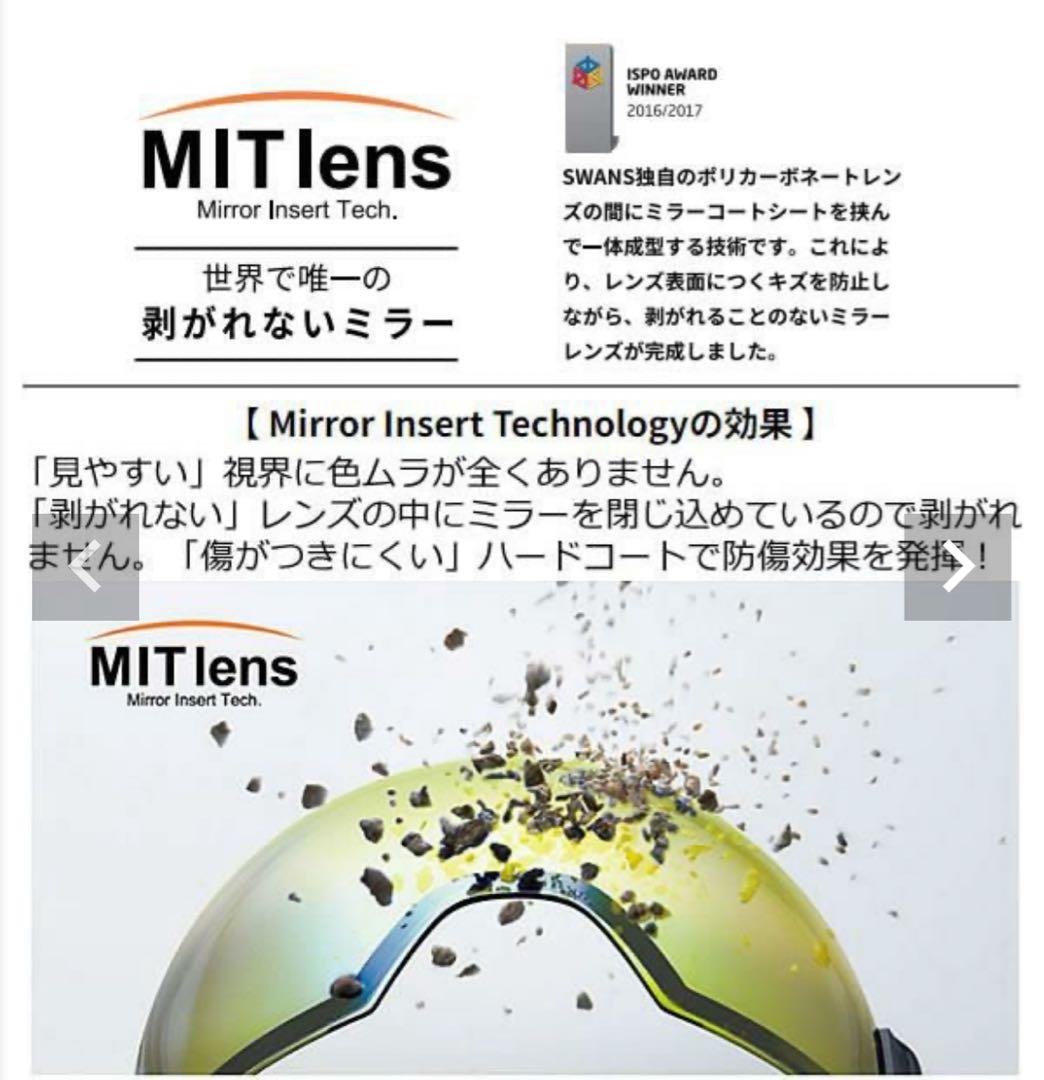 SWANS 呼吸するスキーゴーグル