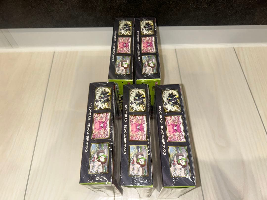 ポケモンカードゲーム 「ムニキスゼロ 」新品未開封シュリンク付き5BOX