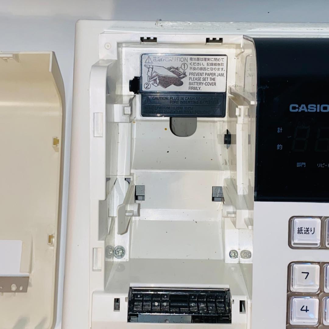 CASIO カシオ 計算機 電子レジスター 110ER 4部門 インボイス