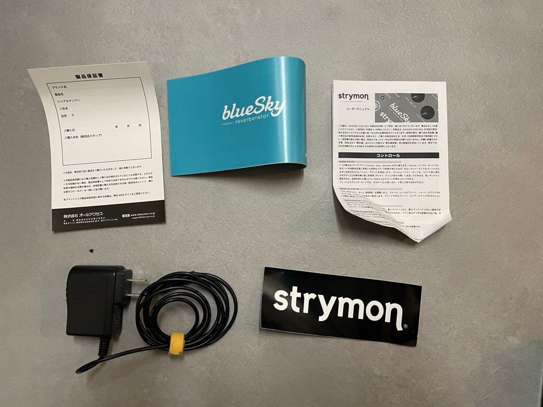 strymon blue sky v1 シマー　リバーブ　完動品