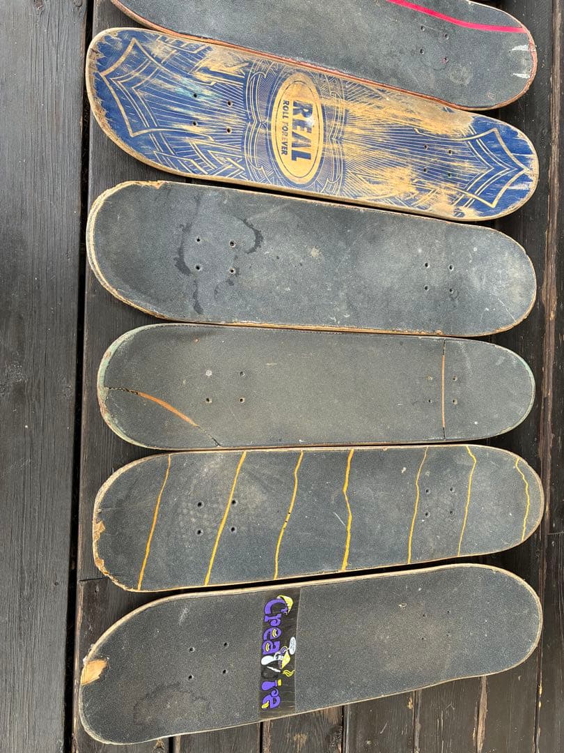 スケートボード　デッキ　10枚　使用済