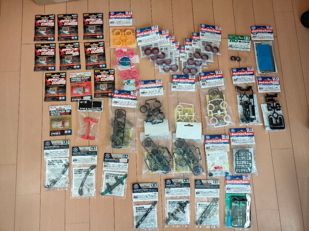 ミニ四駆パーツセット多数