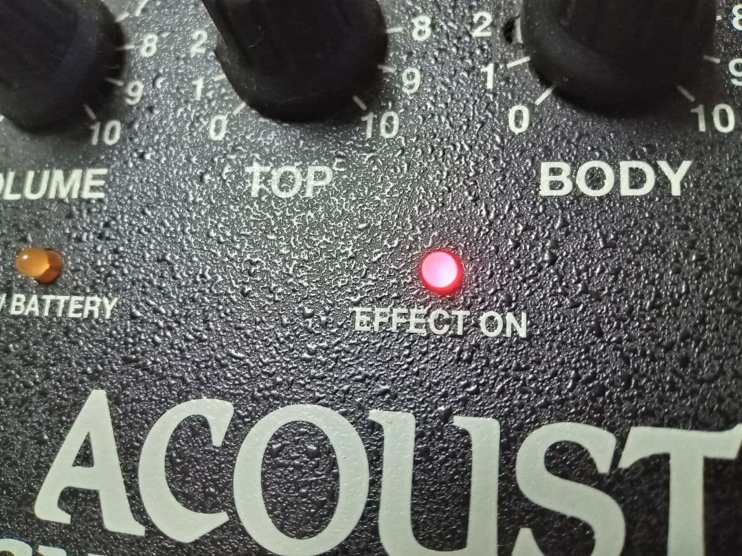 ギター ROCKMAN ACOUSTIC GUITAR PEDAL