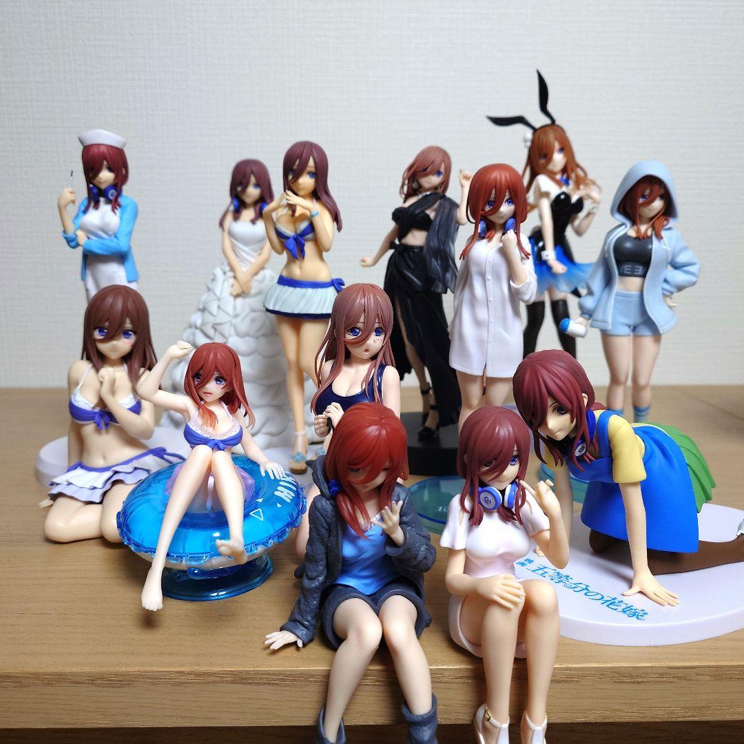 五等分の花嫁 中野三玖 フィギュア13体セット