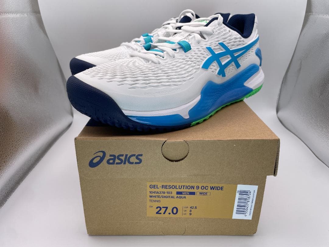 アシックス　テニスシューズ　 GEL-RESOLUTION 9 27cm