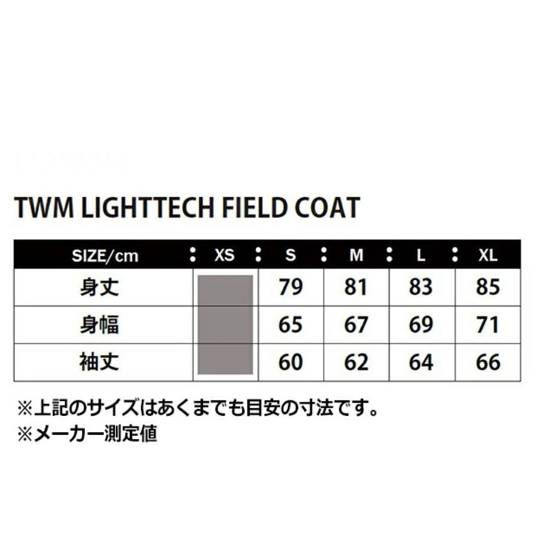 新品　ルース　TWM ライトタッチフィールドコート　L