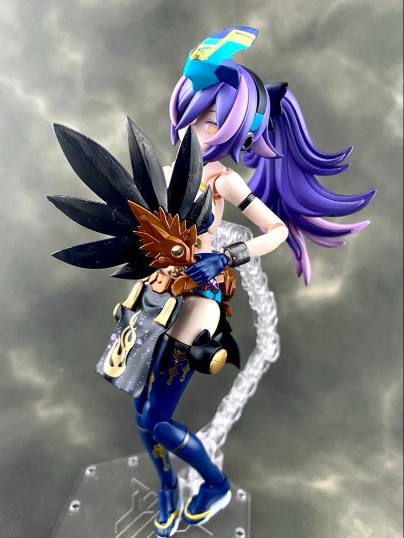 メガミデバイス　PUNI☆MOFU ラン［鴉天狗］塗装完成品