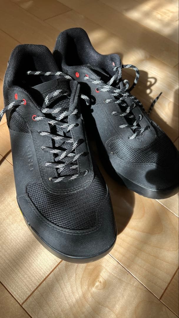 GIRO RUMBLE VR 43 黒 ビンディングシューズ SPDクリート付