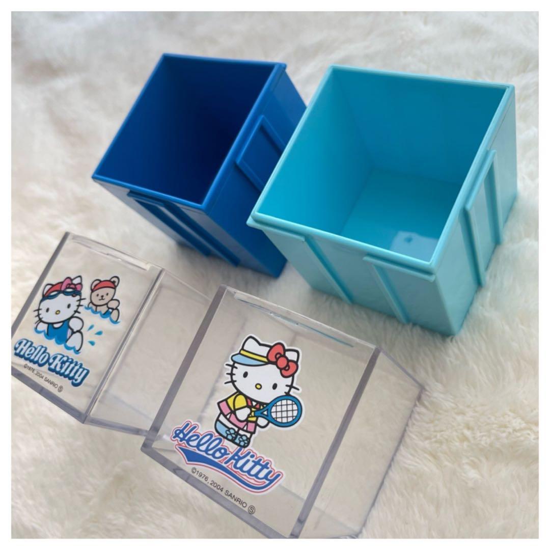 レトロ レア ハローキティ 収納ボックス チェスト 引き出し 4個セット