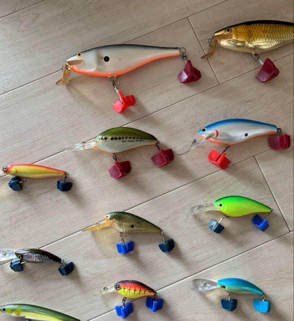 ルアー まとめ セット ダイワ　シマノ　釣りバス タイニー　ディープ ノーマン