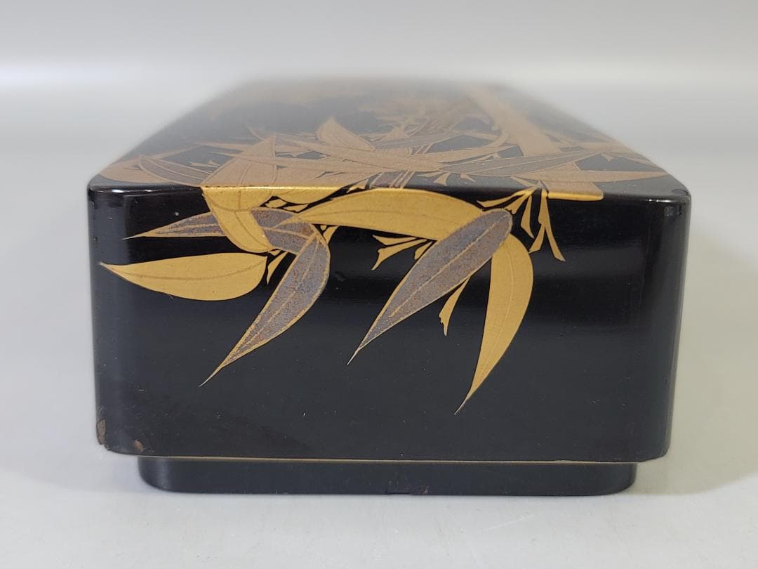 古い 蒔絵 文箱 時代物 美品 DT625