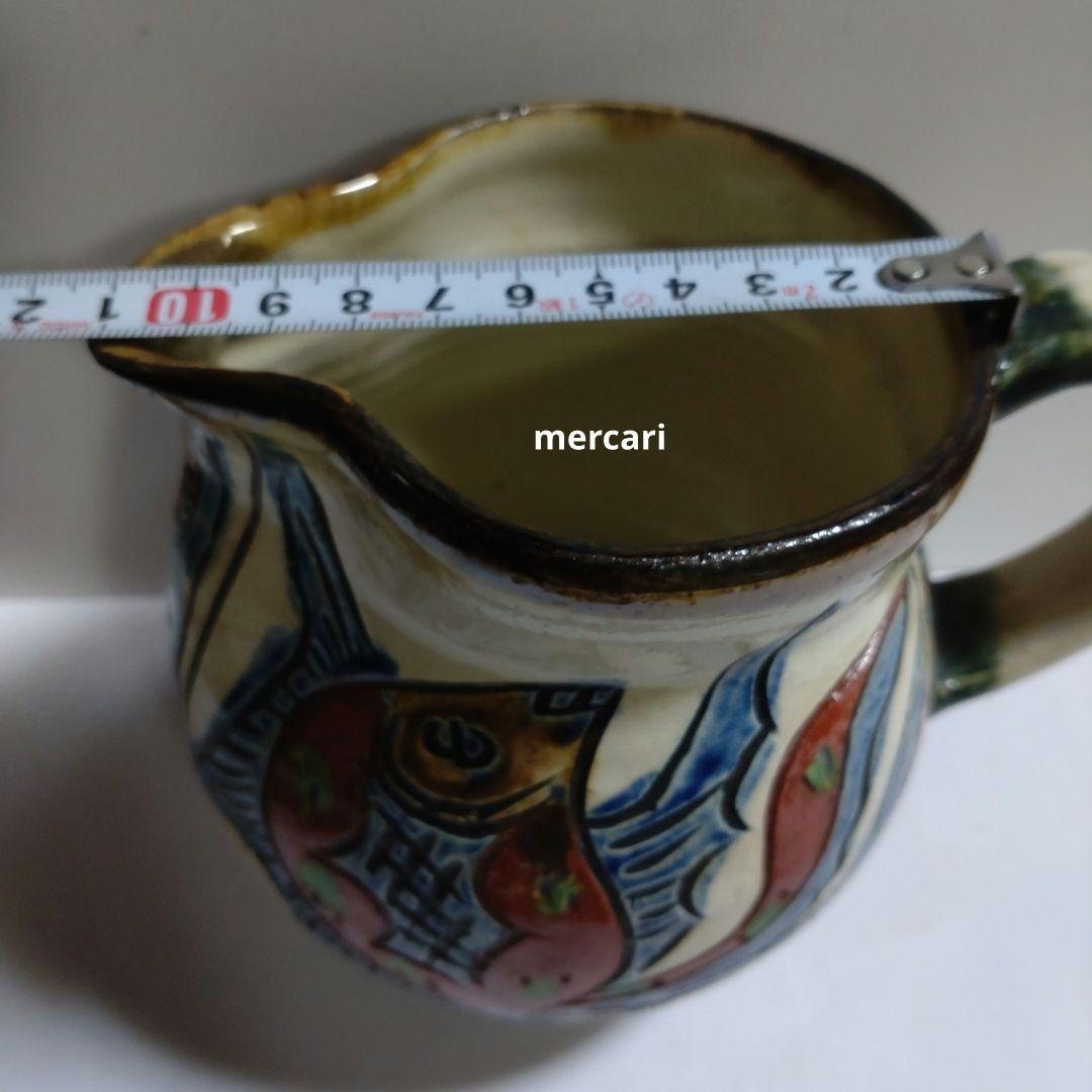 【新垣勲】新垣製陶所　壷屋焼名工　水差し