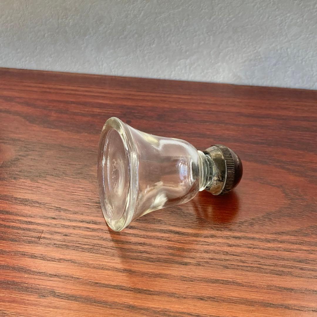 香水瓶　ベル型　ガラス　ボトル　ミッドセンチュリー　ドイツ　ヴィンテージ