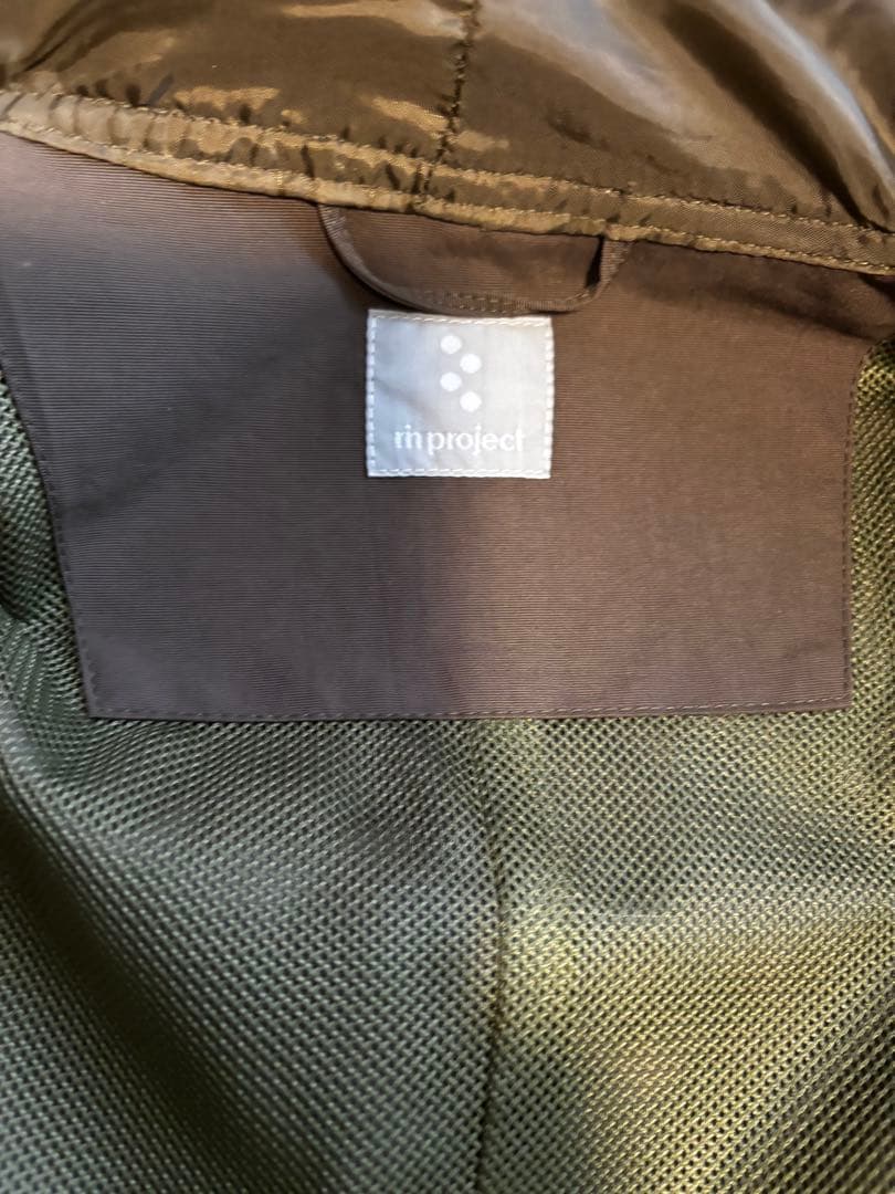 リンプロ カーキフード付きジャケット　リンプロジェクト