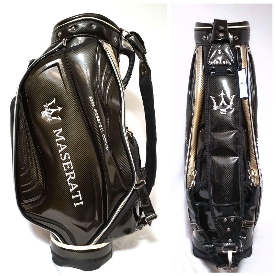 希少　MASERATI　キャディバック　ゴルフバッグ　マセラティ　非売品　3点式