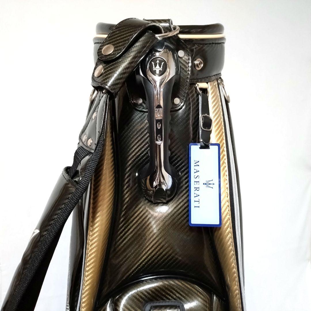 希少　MASERATI　キャディバック　ゴルフバッグ　マセラティ　非売品　3点式
