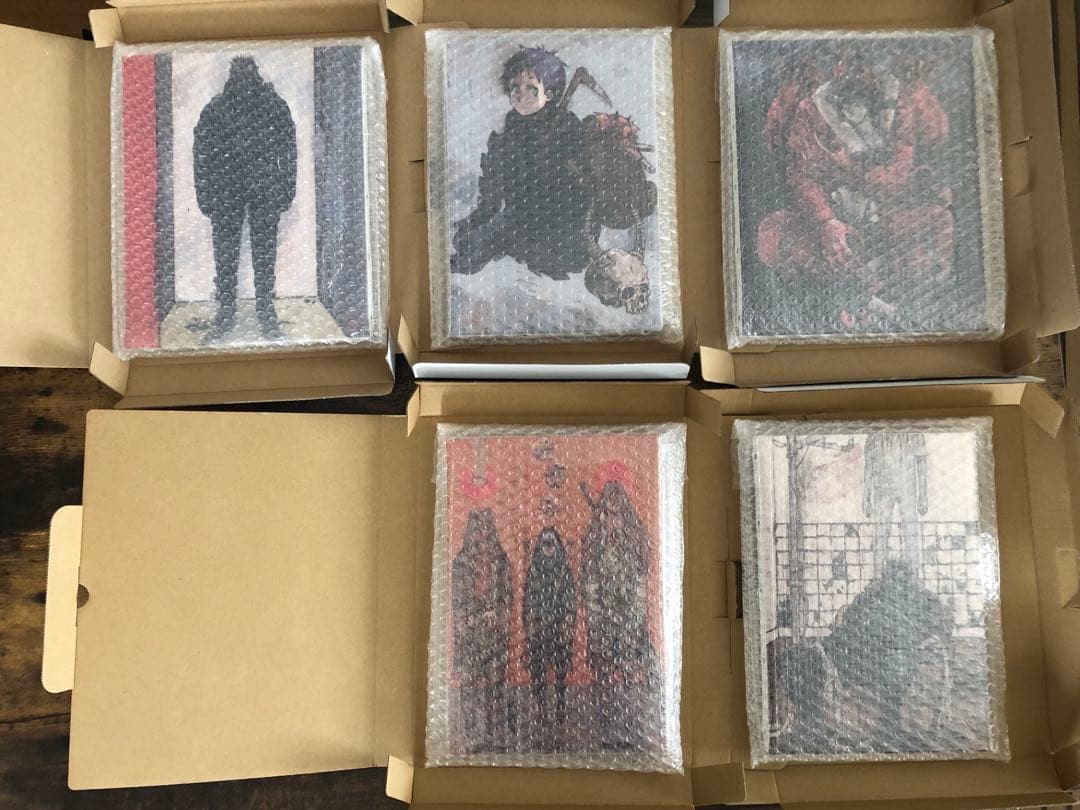 ドロヘドロ展　キャンパスアート　ドロヘドロ　キャンパスボード