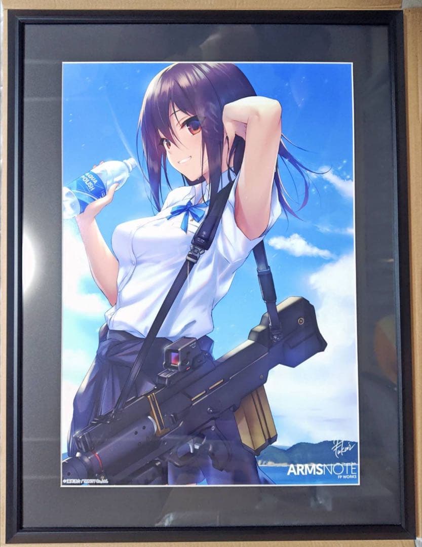 夏服のバイオニックちゃん 複製原画 深井涼介